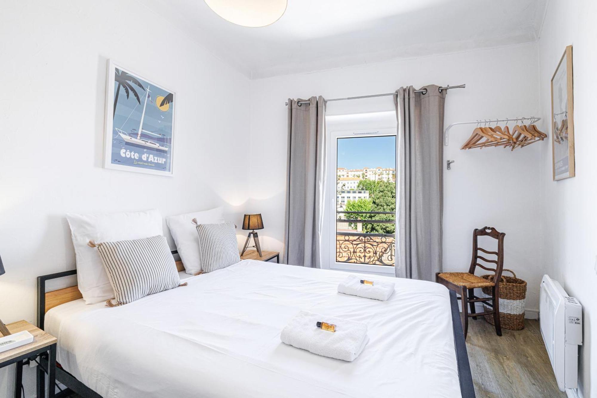 Joli Appartement A Cote Du Palais Des Festivals Cannes Bagian luar foto