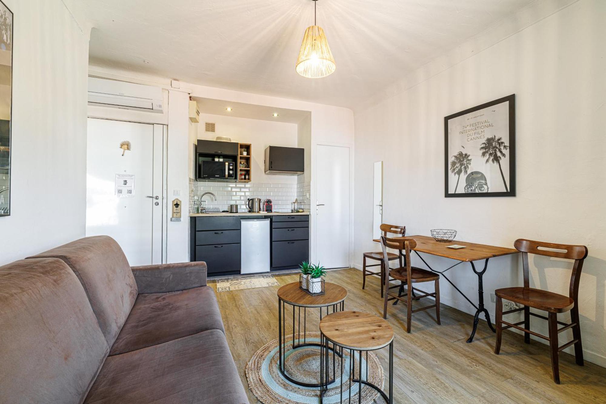 Joli Appartement A Cote Du Palais Des Festivals Cannes Bagian luar foto